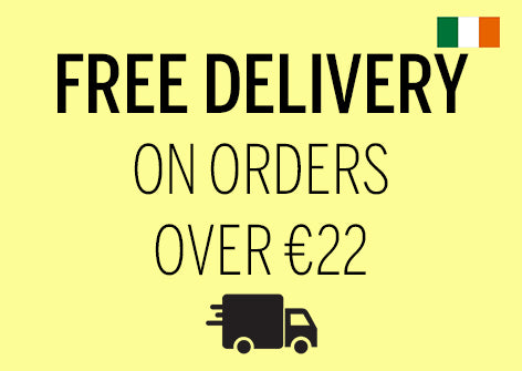 Free delivery on over 22eur